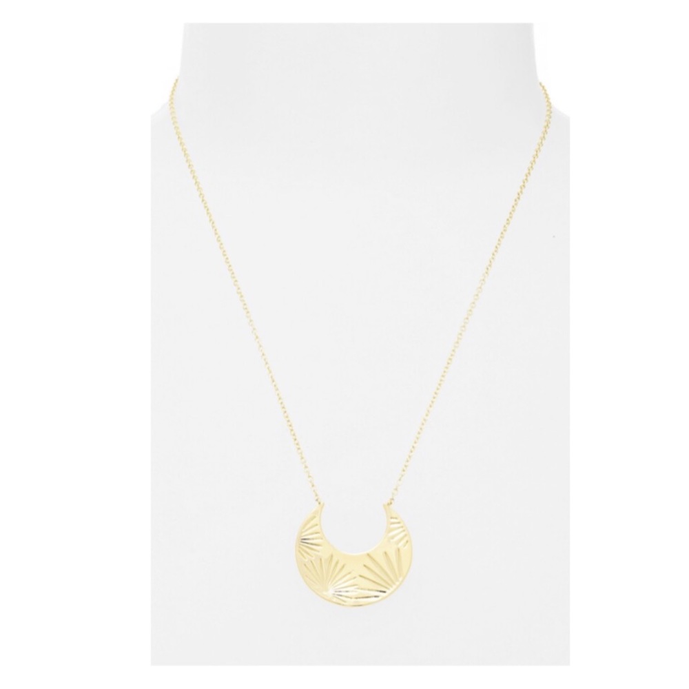 Gorjana Azul Crescent Necklace - Picture 2 of 9